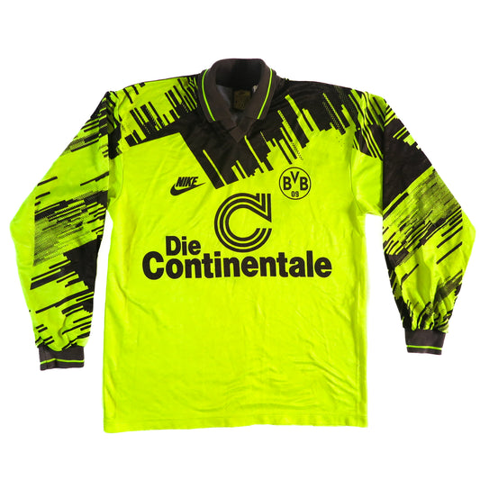 Borussia Dortmund 1993/94 Nike Home - Long Sleeve (S)