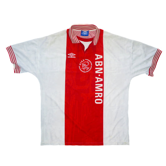 Ajax 1996/97 Umbro Home Football Shirt. (XL)