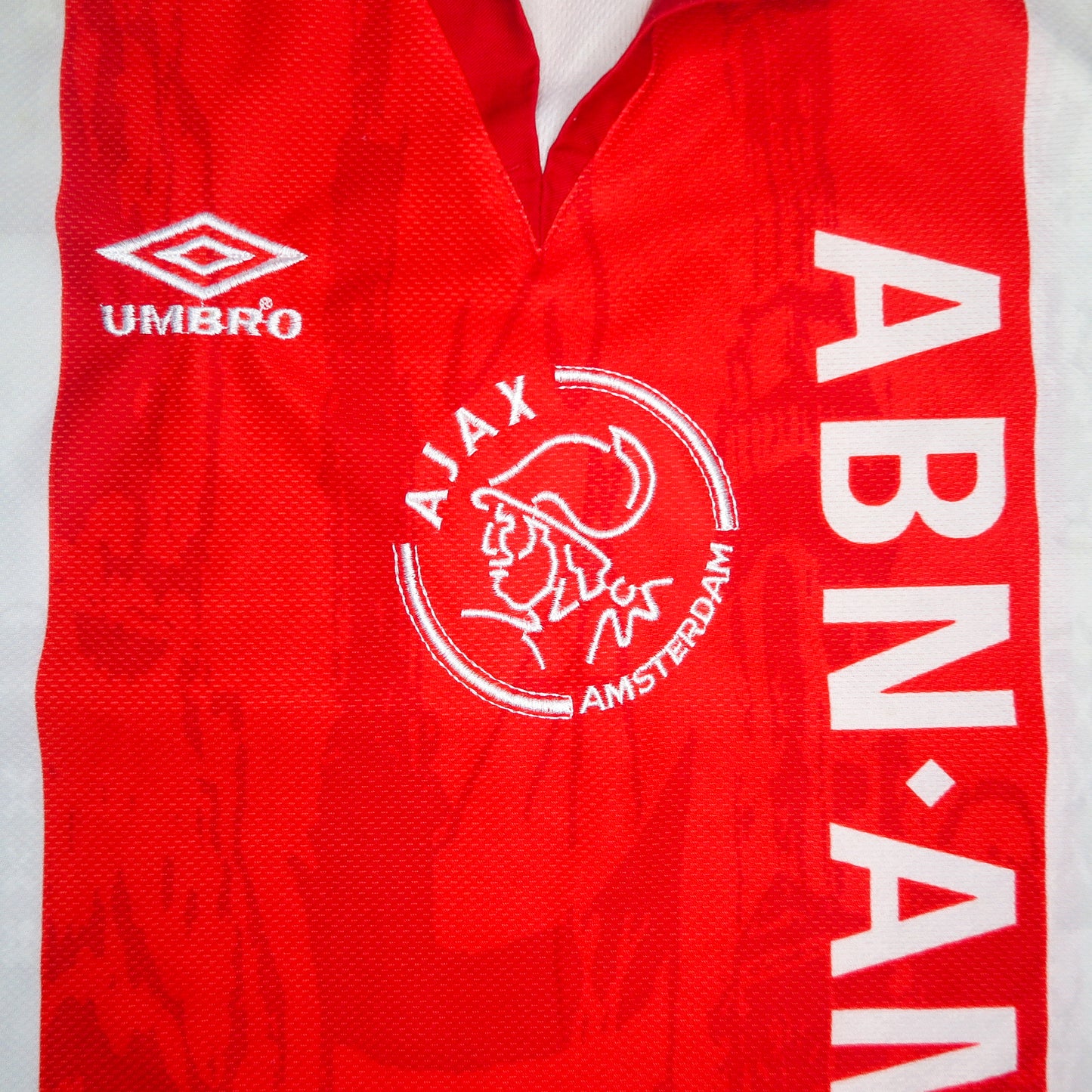 Ajax 1996/97 Umbro Home Football Shirt. (XL)